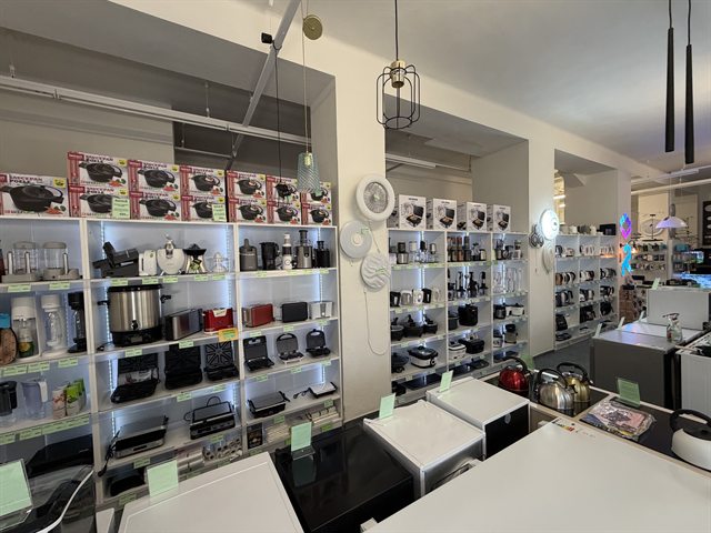 Kuchyňské spotřebiče a domácí elektro v prodejně Elektrovia